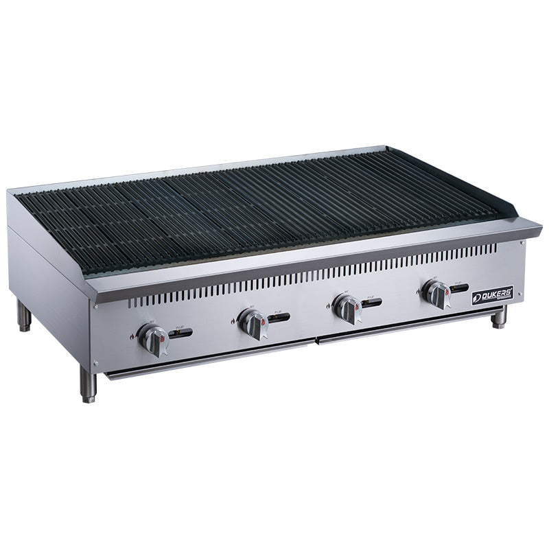 Dukers DCCB48 48 in. W Countertop Charbroiler