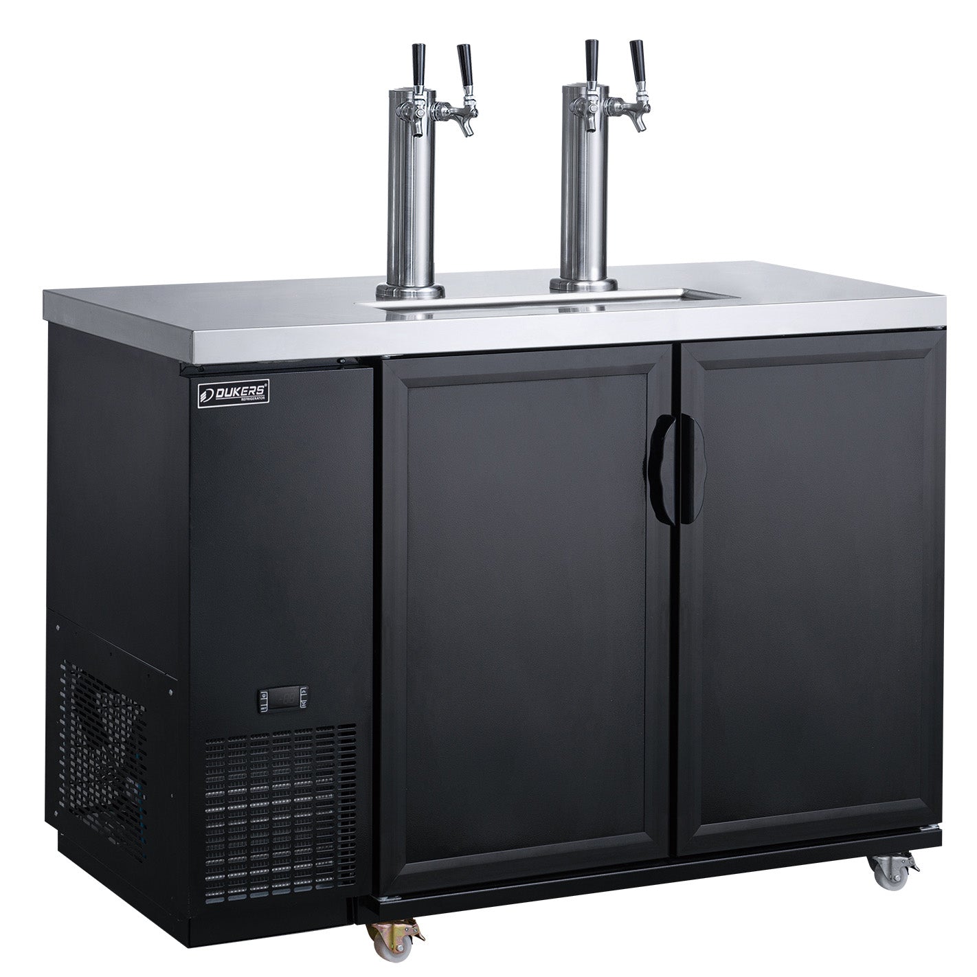 Dukers DKB48-M2 Dual Tap Kegerator