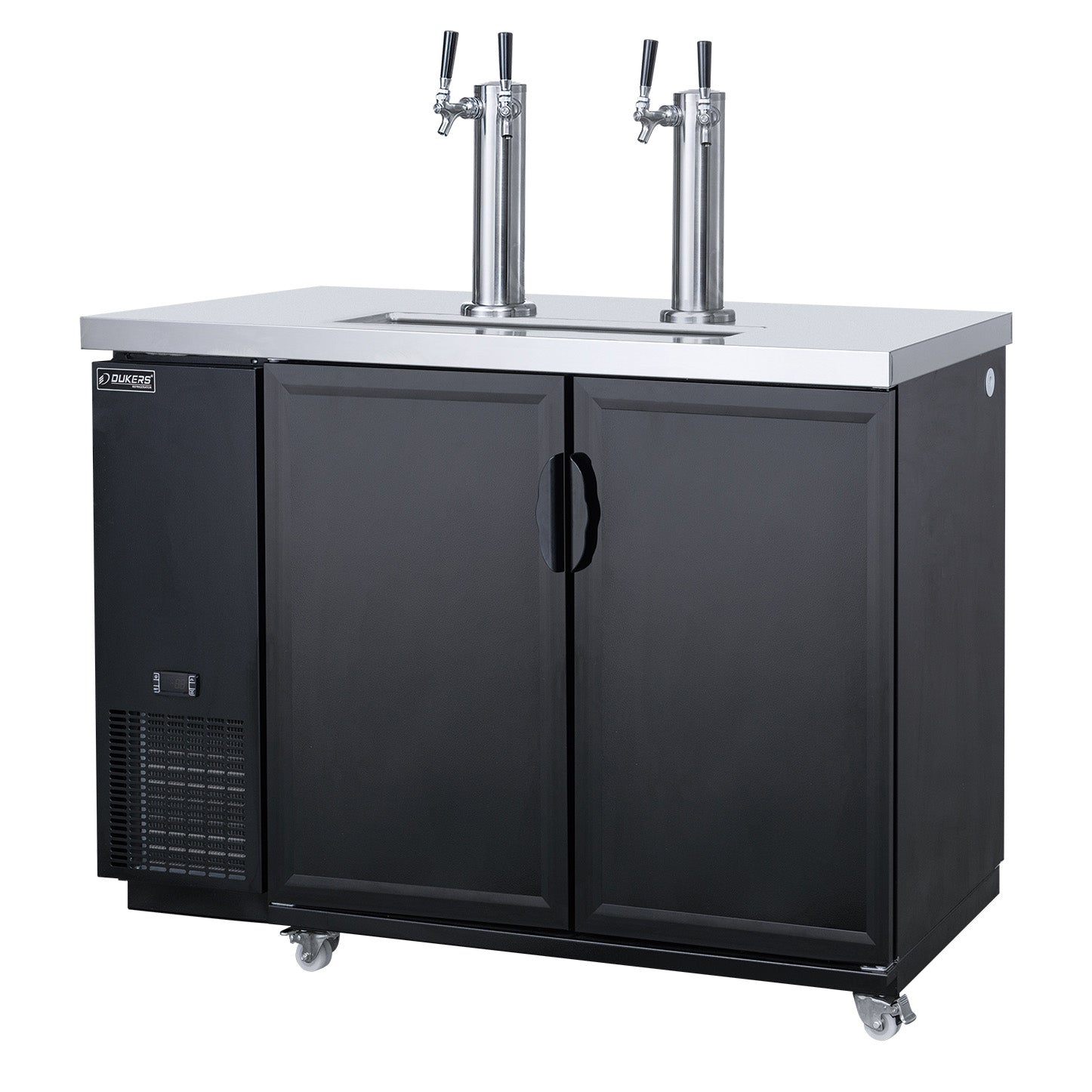 Dukers DKB60-M2 Dual Tap Kegerator