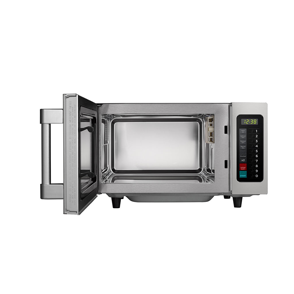 MIDEA 1025F1A 0.9 Cu Ft. 1000W Push Button Light Duty Commercial Microwave