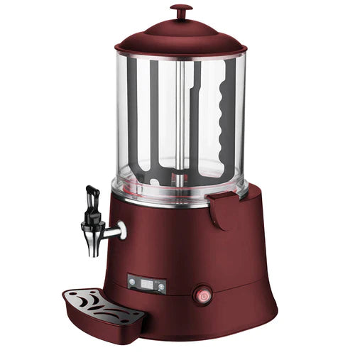 Coldline CHOCO10R 16” 10 Liter Red Hot Beverage Dispenser