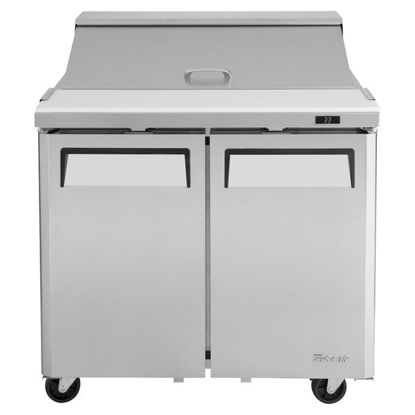 Turbo Air MST-36-N6 2 Solid Doors Sandwich/Salad Unit