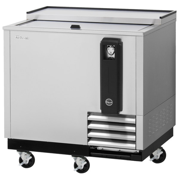 Turbo Air TBC-36SD-N6 1 Lid SS Bottle Cooler