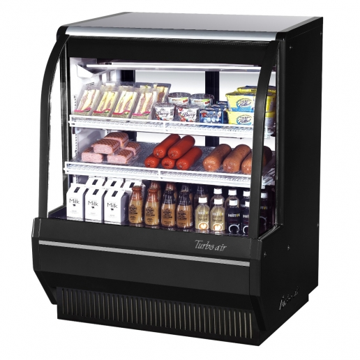 Turbo Air TCDD-48H-B-N 4' Deli Case-High