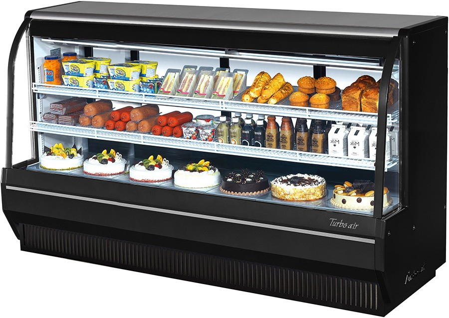 Turbo Air TCDD-96H-B-N 8' Deli Case-High