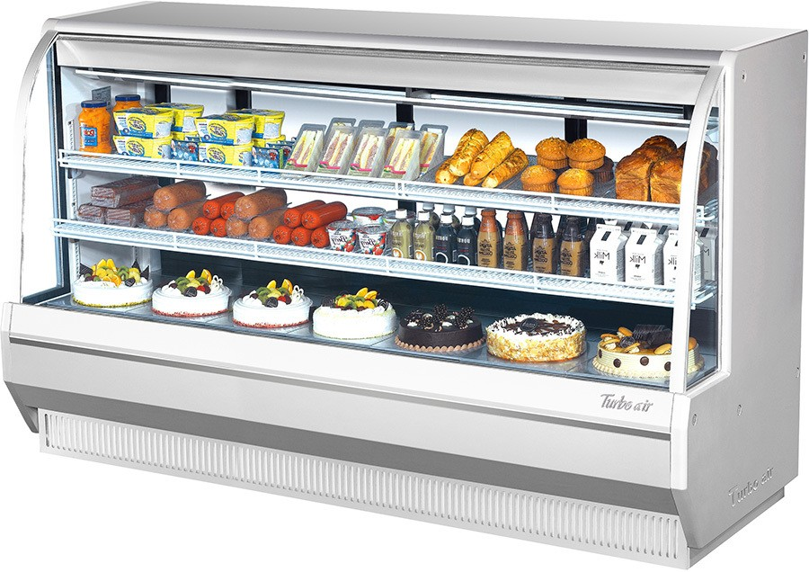 Turbo Air TCDD-96H-W-N 8' Deli Case-High