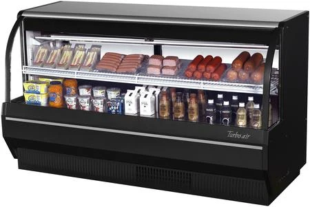 Turbo Air TCDD-72L-B-N 6' Deli Case-Low